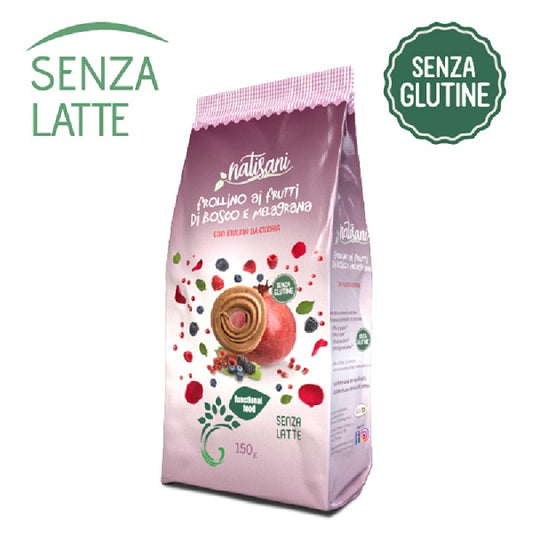 SL-Frollini Frutti di bosco e melagrana con inulina NATISANI - 150g