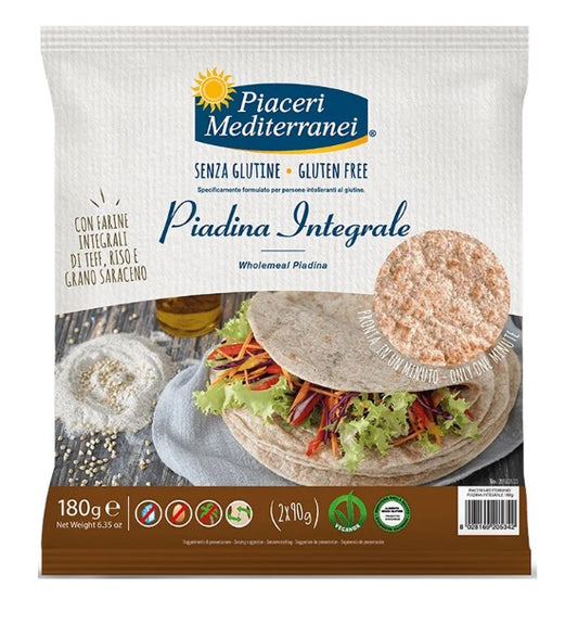 SL - Piadina Integrale PIACERI MEDITERRANEI - 180g
