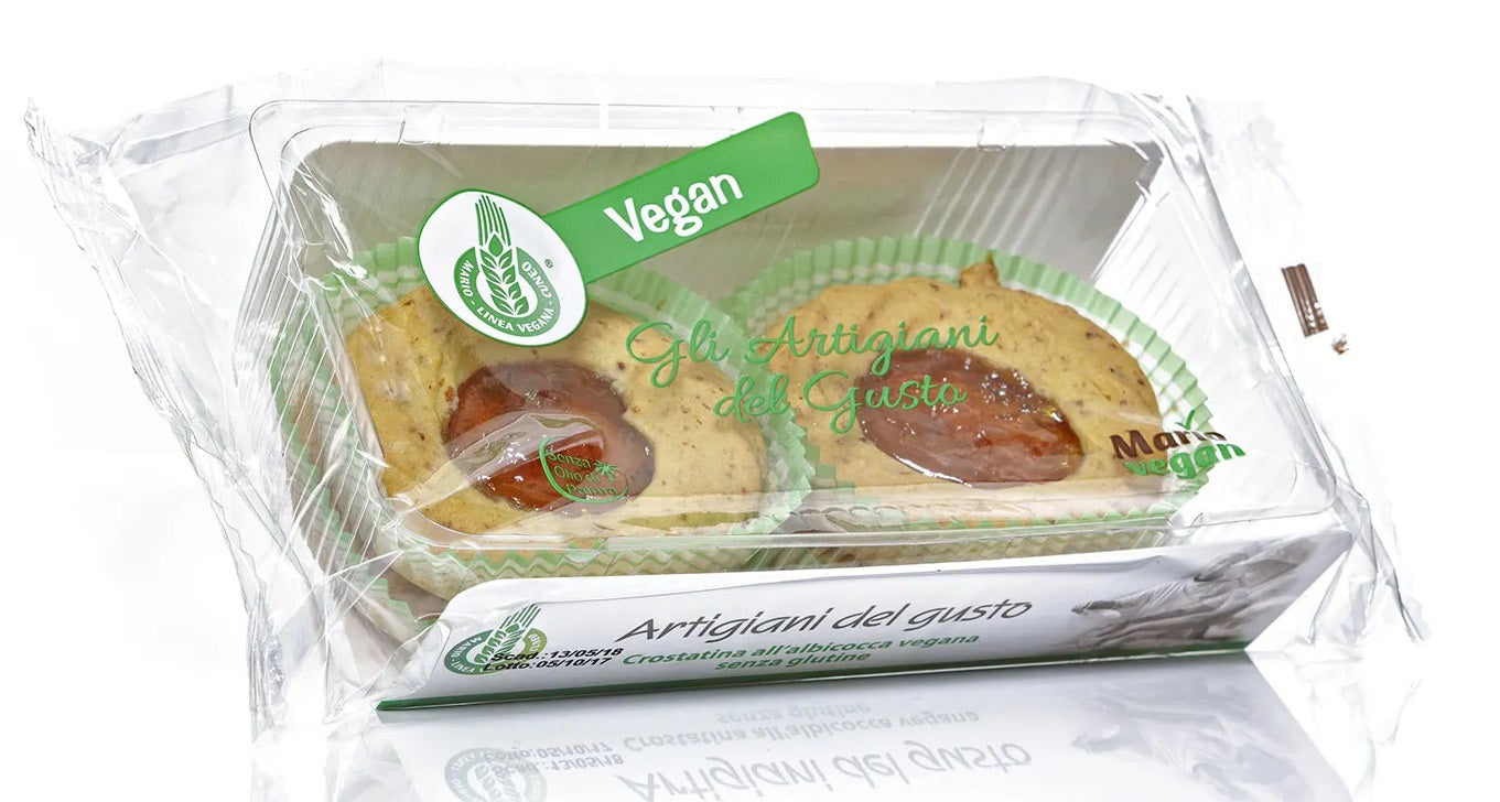 SL - Crostatine Albicocca Vegan MARIO SENZA GLUTINE - 160g