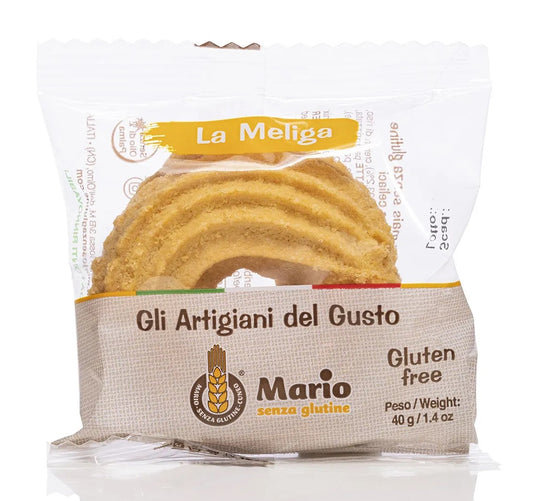 Biscotto La Meliga MARIO SENZA GLUTINE - 40g