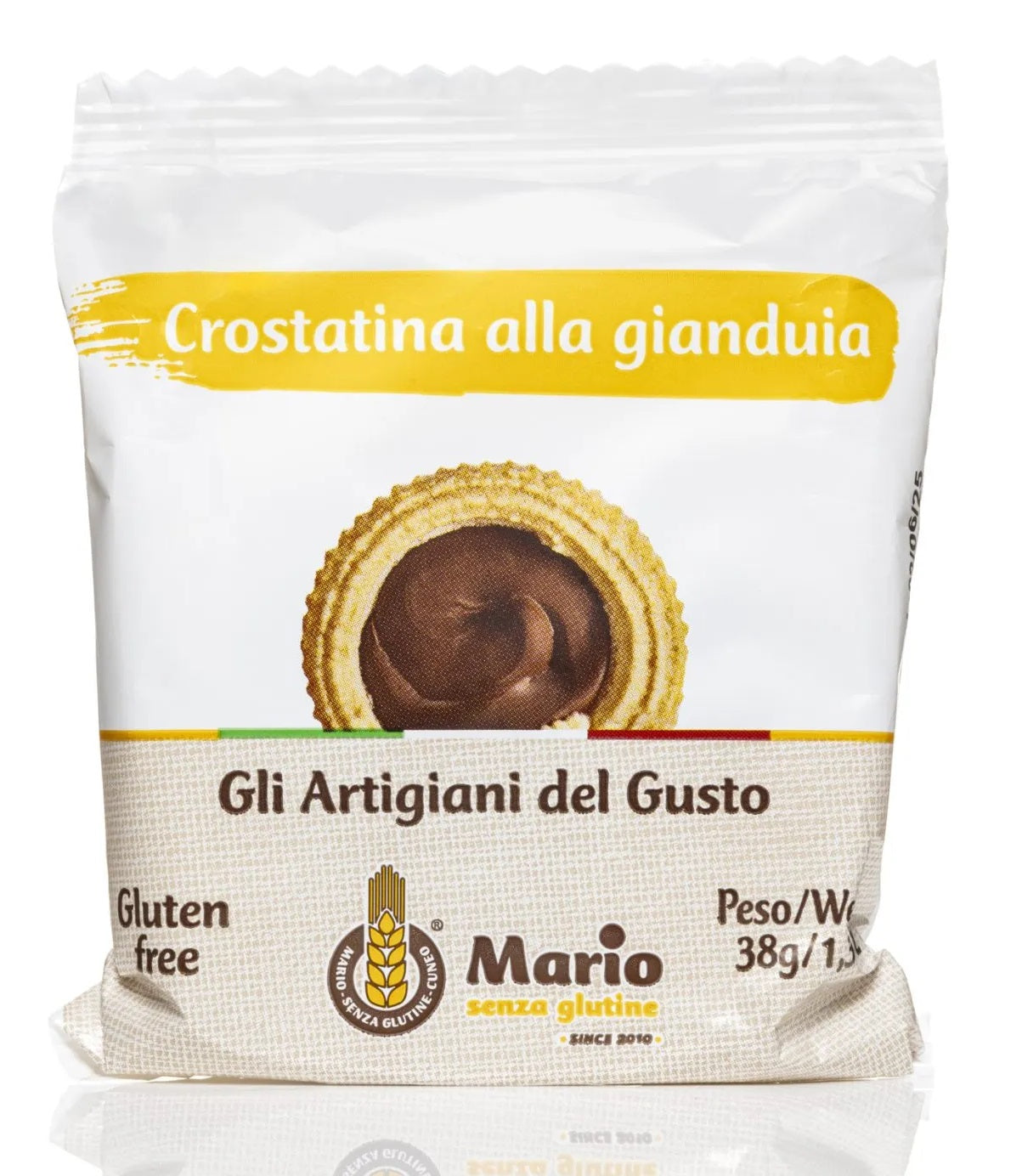 Crostatine gianduia Monop. MARIO SENZA GLUTINE - 40g