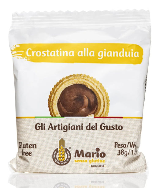 Crostatine gianduia Monop. MARIO SENZA GLUTINE - 40g
