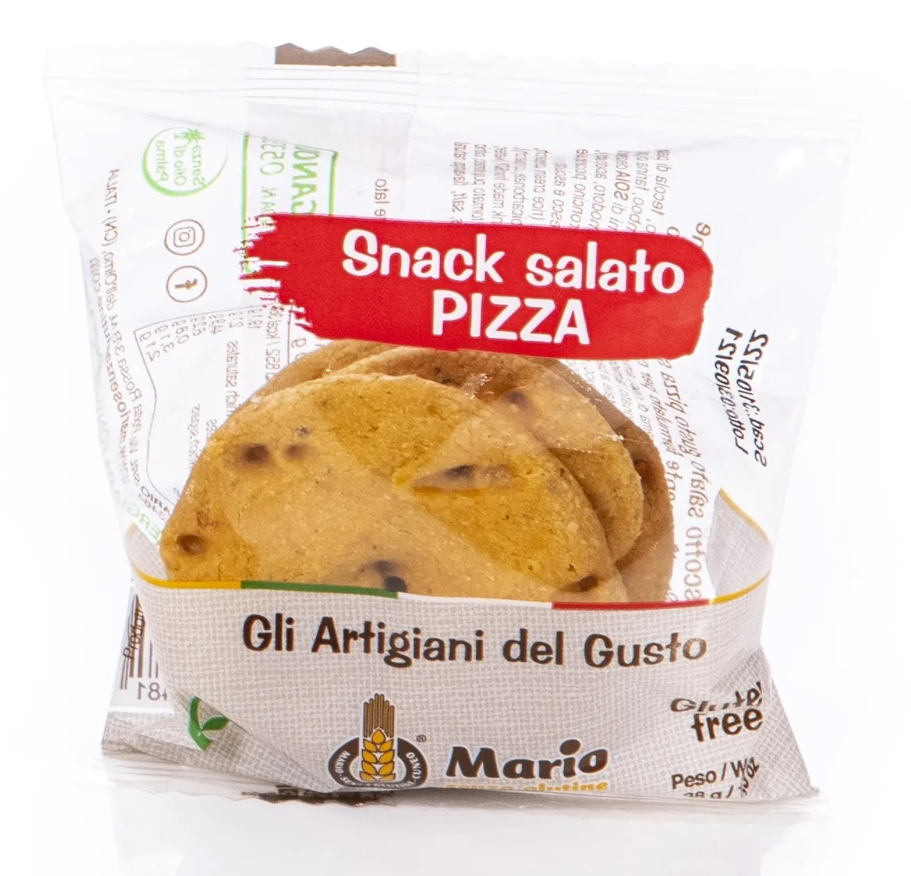 SL - Snack pizza MARIO SENZA GLUTINE - 37g