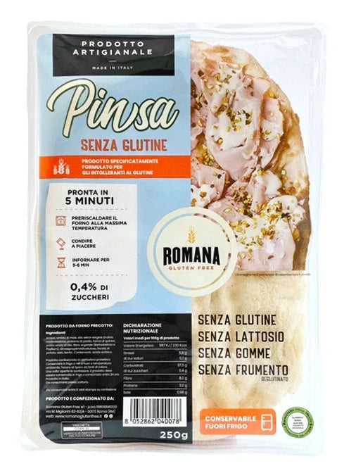 SL - Pinsa Base ROMANA GLUTEN FREE -  250g