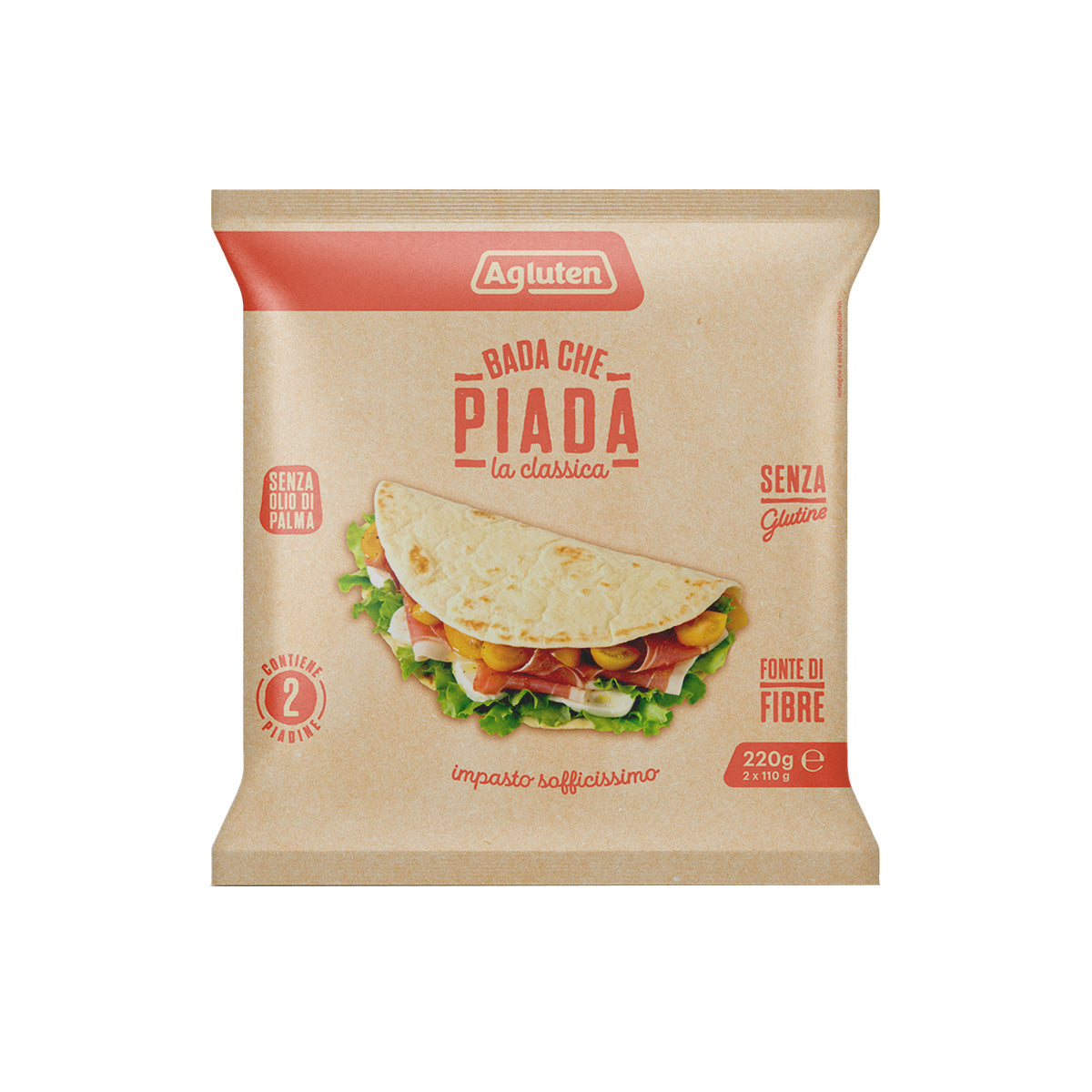 Piadina La Classica AGLUTEN -  220g