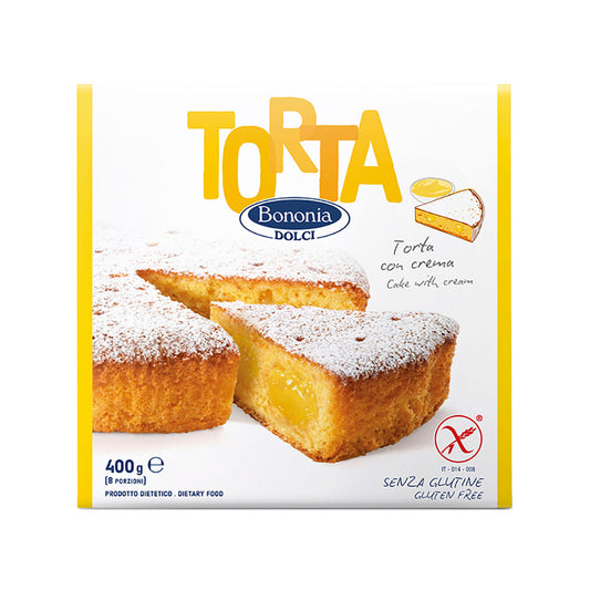 Torta crema pasticcera BONONIA - 400g