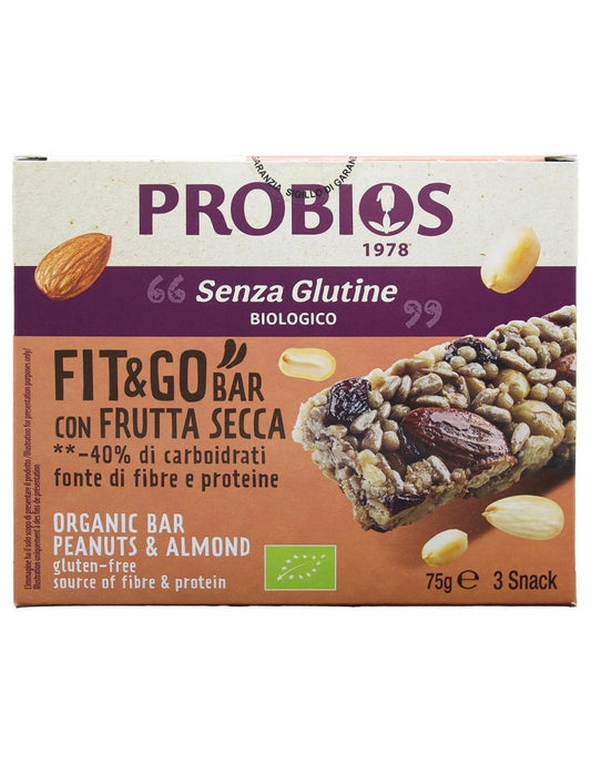 SL - Barrette FIT Frutta secca PROBIOS - 60g