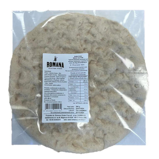 SL - Base Pizza ROMANA GLUTEN FREE -  260g