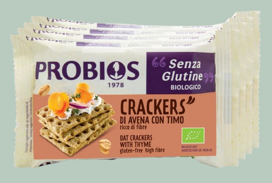SL Crackers di avena e timo PROBIOS - (4pzx35g) 140g