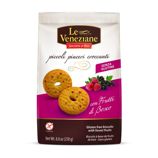 Biscotti con frutti di bosco LE VENEZIANE - 300g