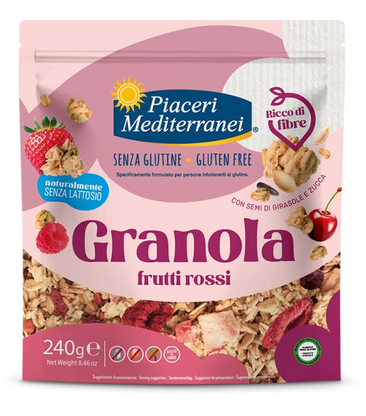 SL - Granola Frutti rossi PIACERI MEDITERRANEI - 240g