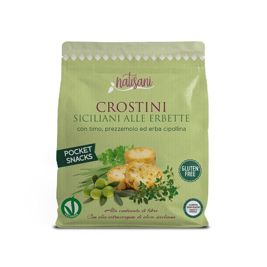 SL - Crostini erbe aromatiche NATISANI - 50g