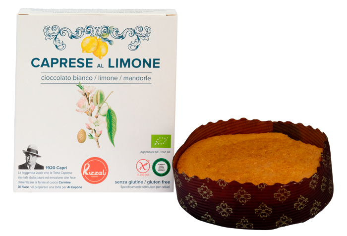Torta caprese limone RIZZATI FERRARA - 150g