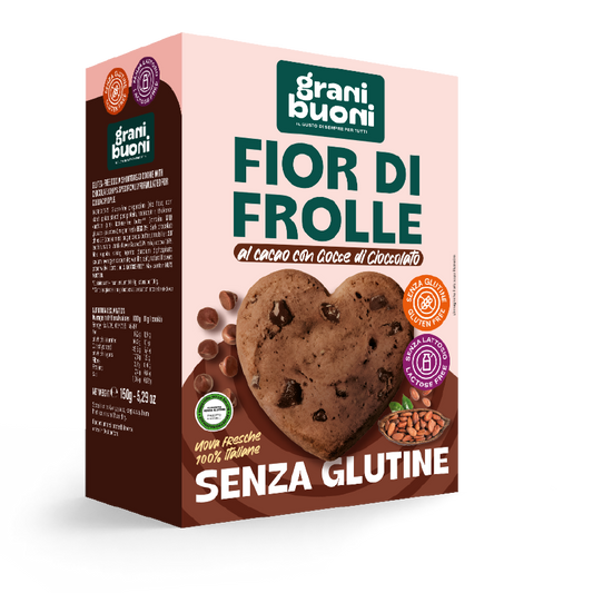SL - Biscotti fior di frolle Cacao GRANI BUONI - 150g