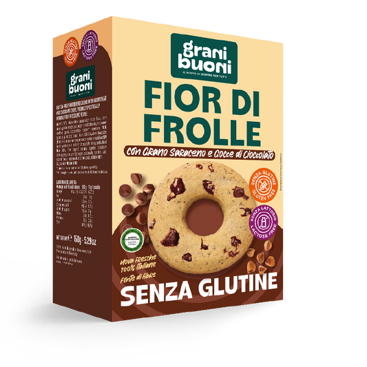 SL - Biscotti fior di frolle grano saraceno GRANI BUONI - 150g