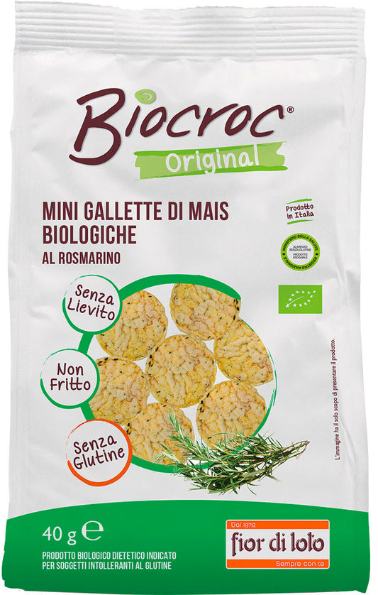 SL - Mini gallette rosmarino BIOCROC - 40g