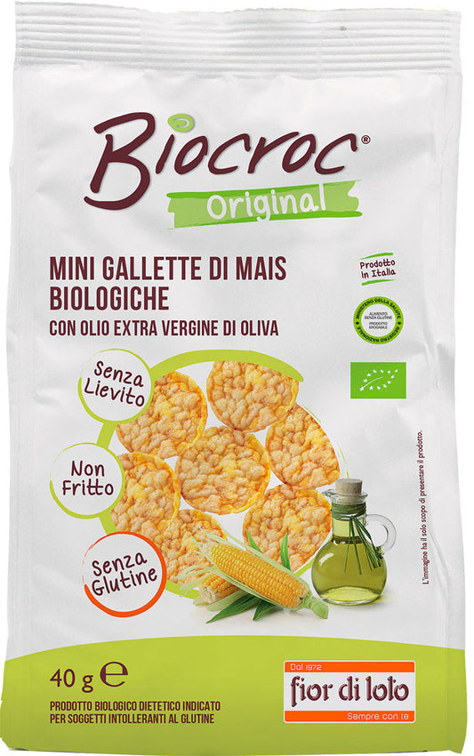 SL - Mini gallette olio oliva BIOCROC - 40g