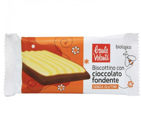 Biscotto di Riso con Cioccolato Fondente BAULE VOLANTE - 23g