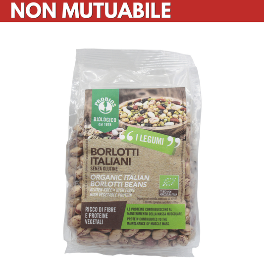 NON MUTUABILE - Fagioli Borlotti senza glutine PROBIOS - 400g