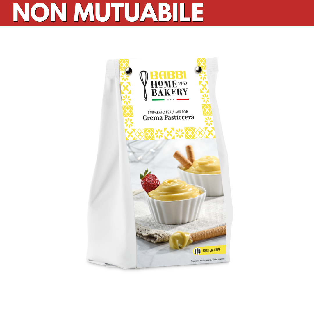 NON MUTUABILE - Preparato per Crema Pasticcera BHB - 350g