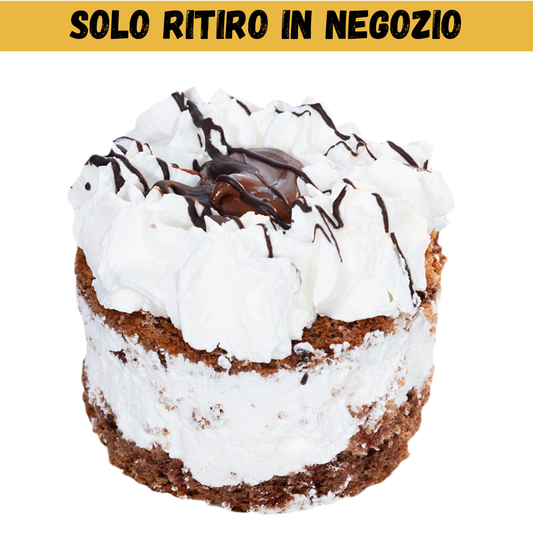 SL (GELO) Tortina VEGANA Panna e Cioccolato MSG - 140g