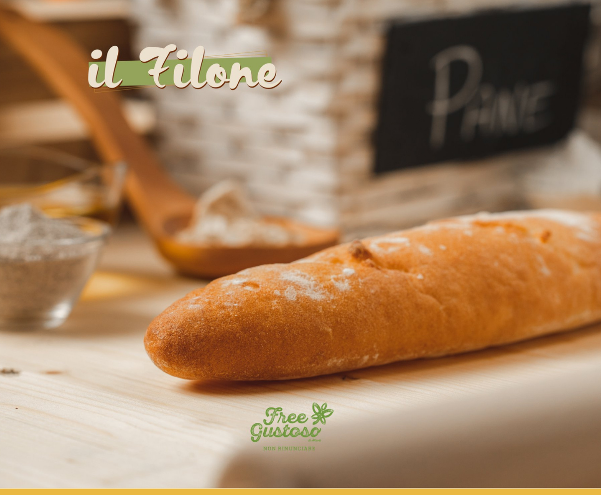 NON MUTUABILE - SL Pane Filone 300g FREE GUSTOSO
