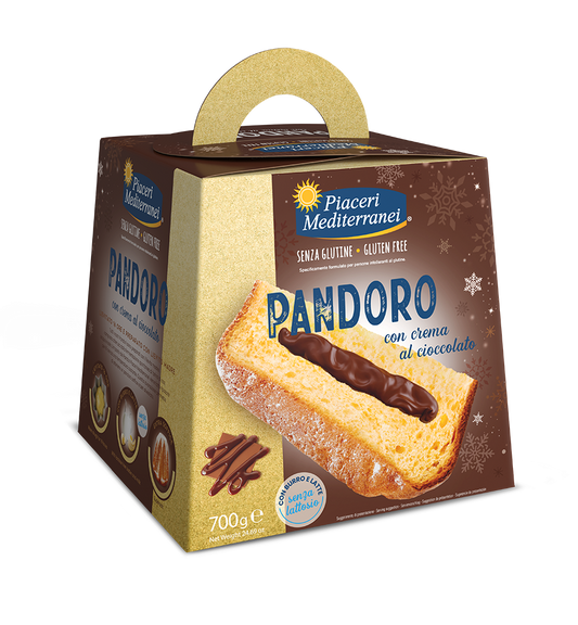 SL - Pandoro con crema al cioccolato PIACERI MEDITERRANEI - 700g