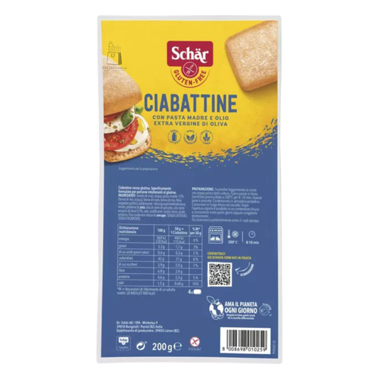 SL - Pane Ciabattine SCHAR - 200g