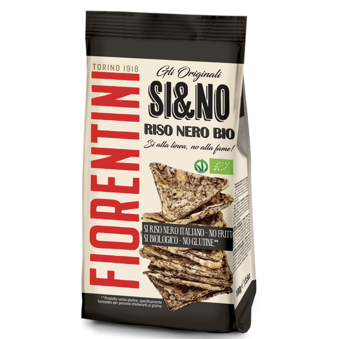 SL Snack al riso nero FIORENTINI - 80g