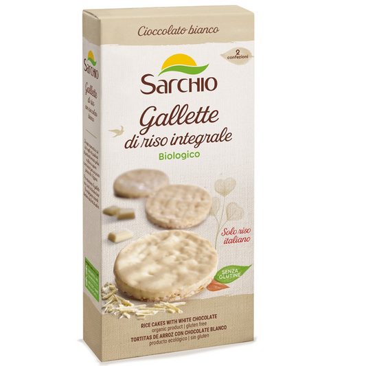 Gallette Di Riso Con Cioccolato Bianco SARCHIO - 100