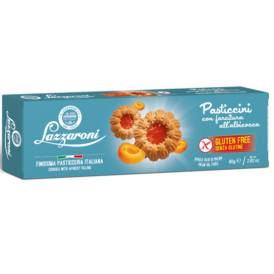 Pasticcini all' albicocca LAZZARONI - 80g