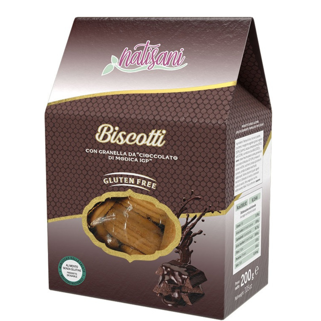SL - Biscotti Con Cioccolato Di Modica NATISANI - 200g