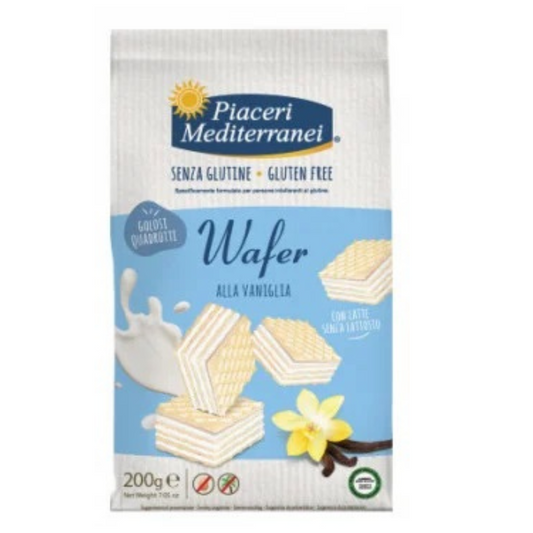 SL Wafer Quadrotti alla vaniglia PIACERI MEDITERRANEI - 200g