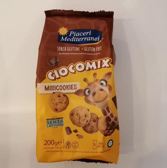 SL - Ciocomix Mini Cookies PIACERI MEDITERRANEI - (4 monoporz. da 50g) 200g