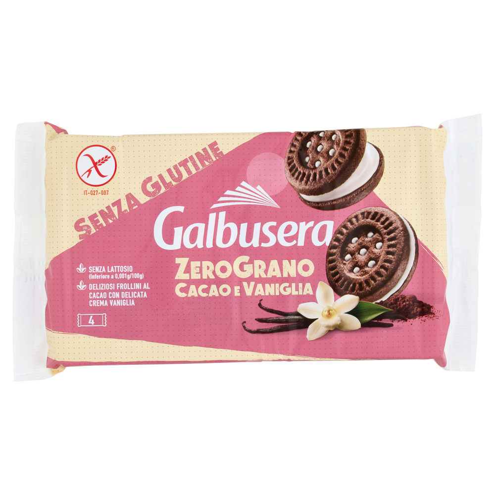 SL Frollini farciti cacao e vaniglia GALBUSERA - 160g