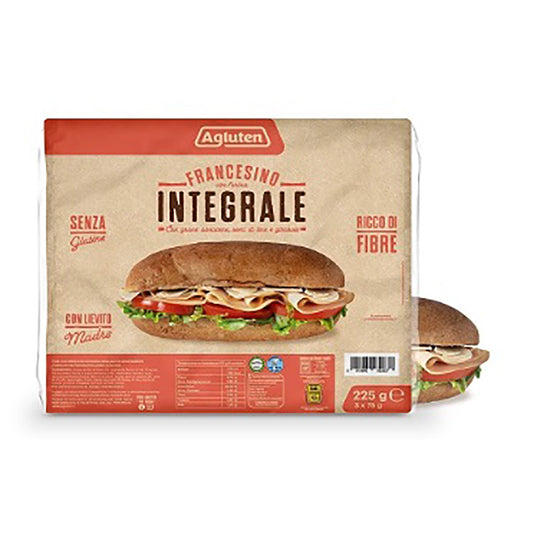SL - Pane Francesino Integrale AGLUTEN -  225g