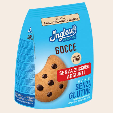 Biscotti Gocce S/Zuccheri INGLESE - 300g