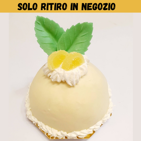 SL Torta Delizia al Limone Monoporzione MSG- 150g - Prodotto Surgelato