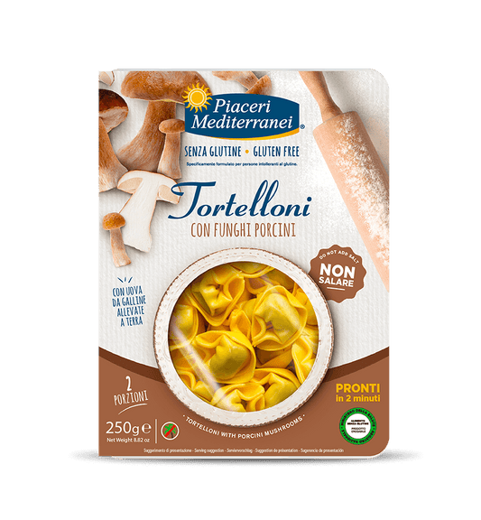 Tortelloni ai funghi porcini PIACERI MEDITERRANEI - 250g