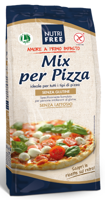 mix per pizza senza glutine nutrifree