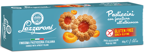 Pasticcini all' albicocca LAZZARONI - 80g