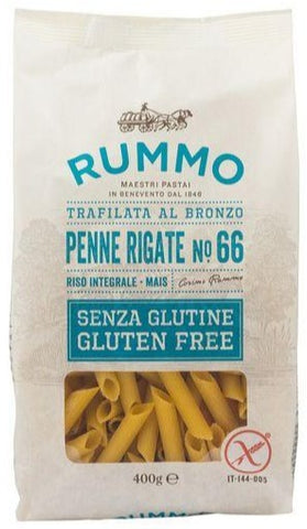 penne rigate senza glutine rummo