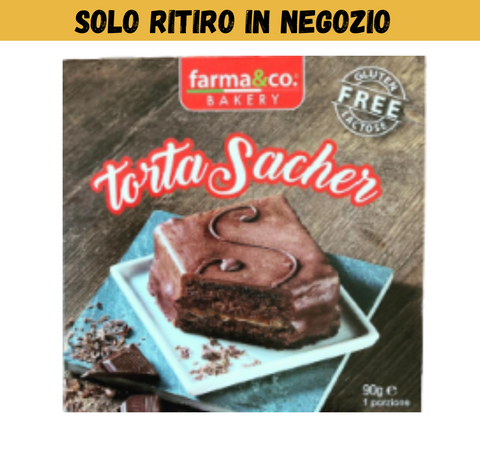SL Torta Sacher Monoporzione FARMA&CO - 90g - Prodotto Surgelato
