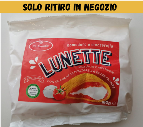 LUNETTE POMODORO MOZZARELLA SENZA GLUTINE