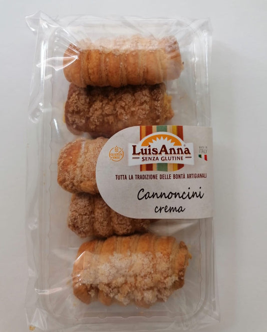 Cannoncini alla crema LUISANNA - 180g
