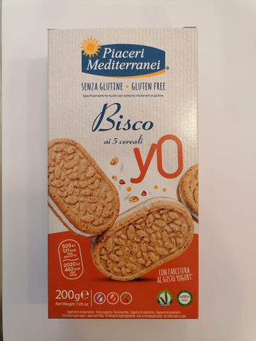 SL BiscoYo ai 5 cereali PIACERI MEDITERRANEI - 200g