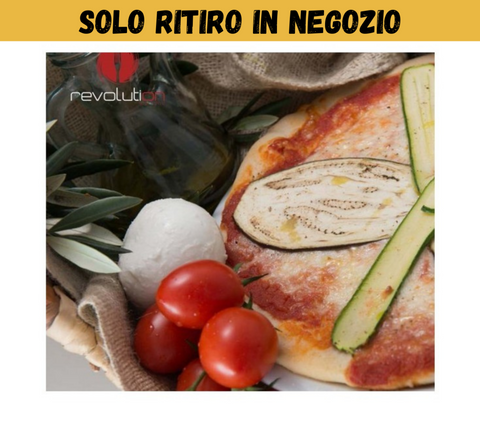 pizza verdure senza glutine revolution