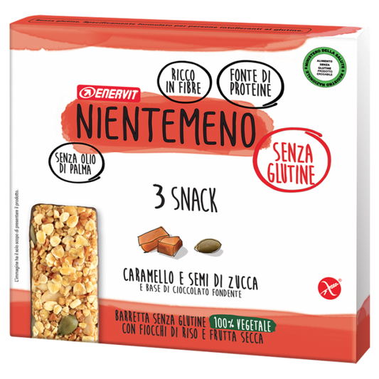 Barrette Caramello e semi di zucca ENERVIT - 69g