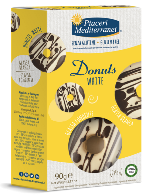 donuts white senza glutine piaceri mediterranei