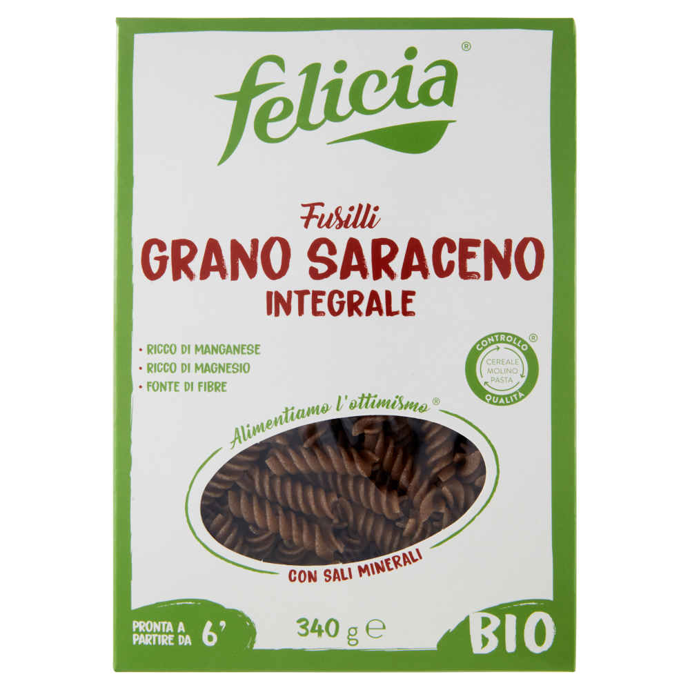 SL Fusilli al grano saraceno FELICIA - 340g